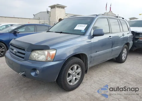 2007 Toyota Highlander V6 из США, поврежденный, VIN JTEDP21A870144398